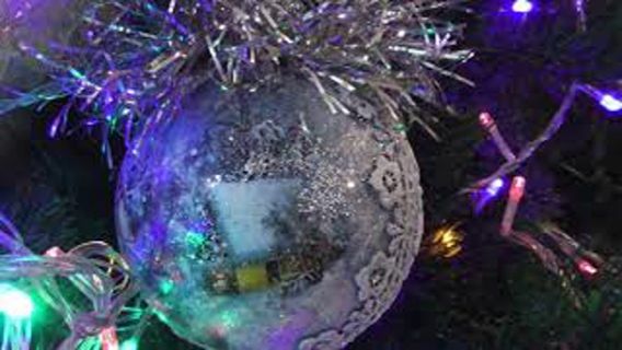 Декор новогодних шаров