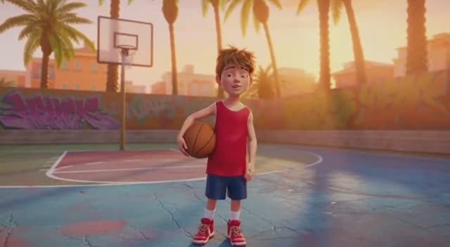 Мультик мультфильм про мальчика который играет в баскетбол 6