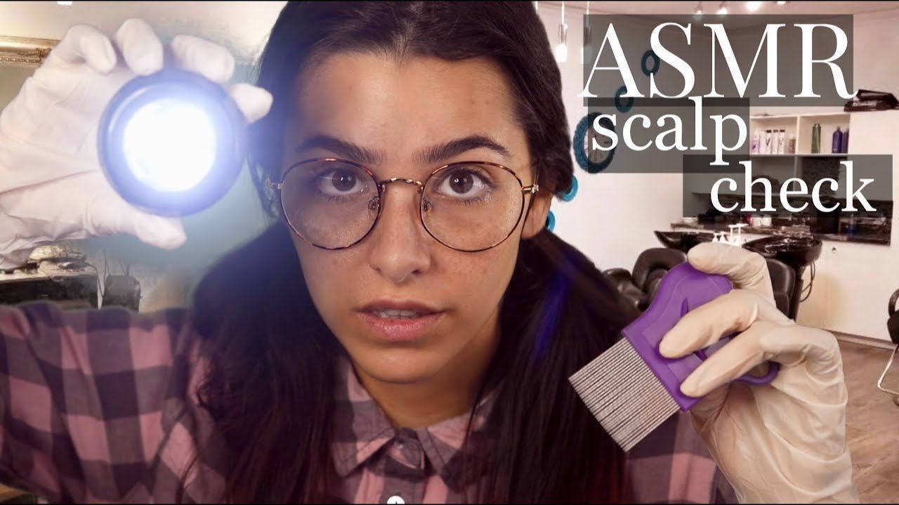 ASMR Lice Check Roleplay (Scalp massage, Shampoo, Light triggers, Mouth sounds, Hair Brushing...) смотреть онлайн