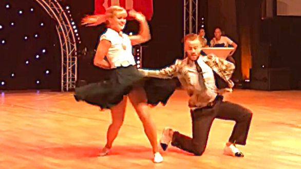 Буги-вуги, Женева 2018 - Сондре Олсен-Бай и Таня Георгиевска. #Танцы смотреть онлайн