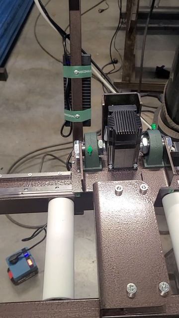 Увеличенный экран рольганга с чпу