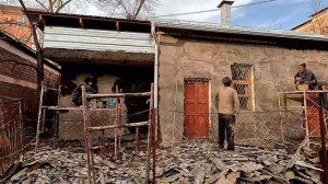 Ход ремонта в горбольнице.