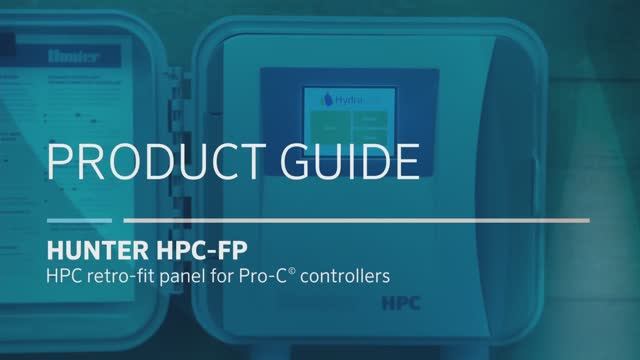 Панель для модернизации контроллеров Hunter Pro-C смотреть онлайн