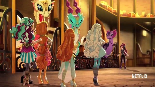 Trailer Netflix Jogo de Dragões Ever After High смотреть онлайн
