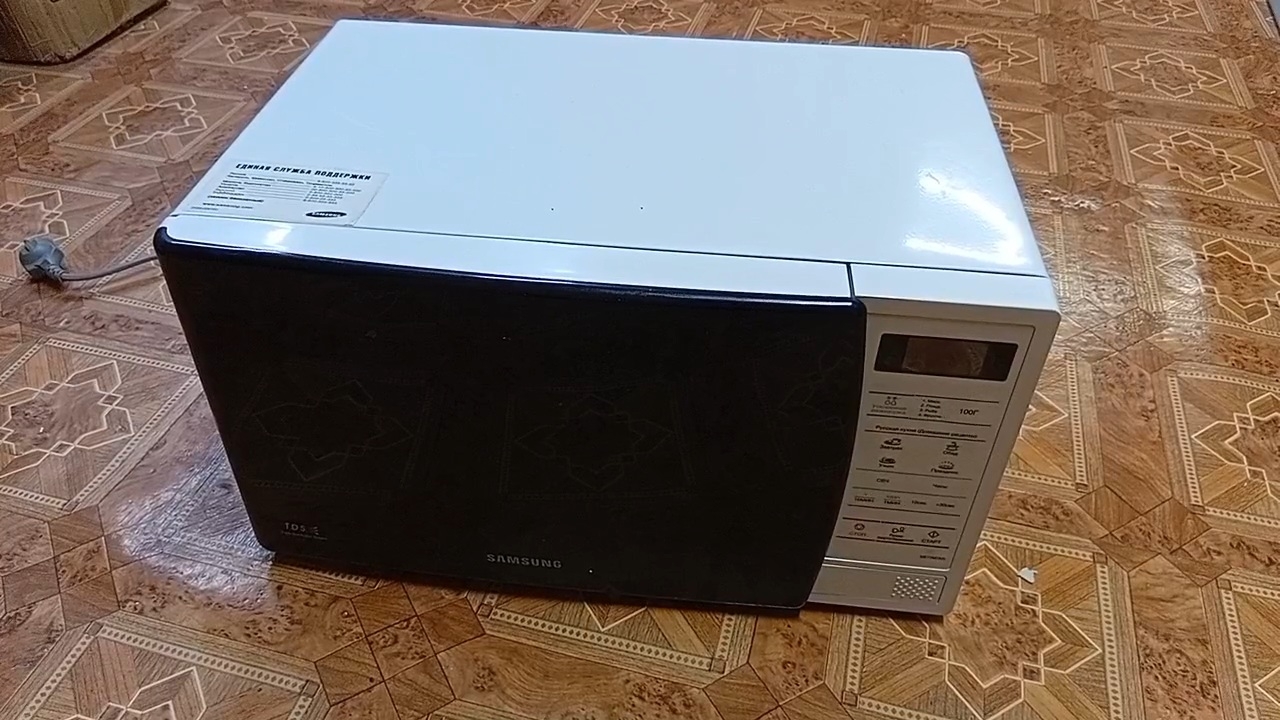 Ремонт микроволновки Samsung не открывается дверца микроволновки смотреть онлайн