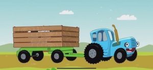 Синий трактор. Учим воздушный транспорт. Увлекательная игра