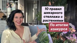 Десять правил шикарных стеллажей для растений. Итоги конкурса