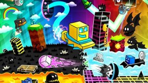 Almazikbriliantik-Geometry dash с трудом