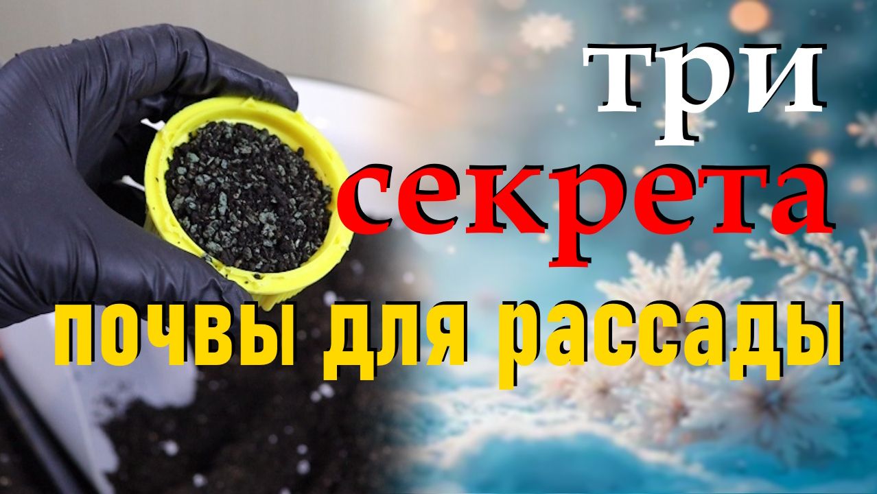 Как приготовить землю для рассады, как выбрать хороший грунт для рассады смотреть онлайн