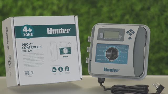Обзор и настройка контроллера Hunter P2C-400 смотреть онлайн
