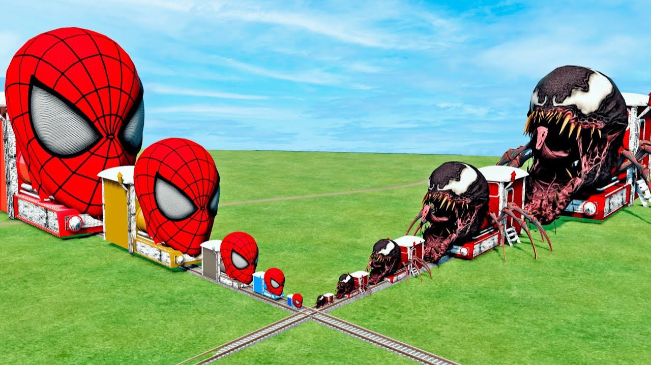 Человек паук против Венома! Кто выстоит?! смотреть онлайн