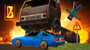 КАМАЗ УНИЧТОЖАЕТ МАЖОРСКИЕ ТАЧКИ - месть Димона ｜ Восстановление жигулей в Майнкрафте #20