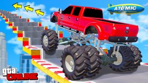 КАК ВЫСОКО СМОГУТ ЗАБРАТЬСЯ РАНДОМНЫЕ МАШИНЫ В ГТА 5 ПО СТУПЕНЬКАМ ЛЕСТНИЦЫ?