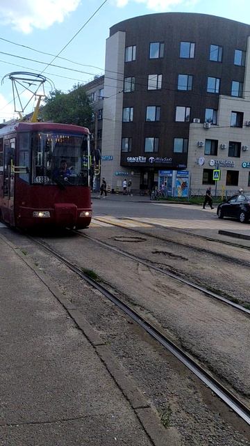 Трамвай АКСМ-62103 в Казани