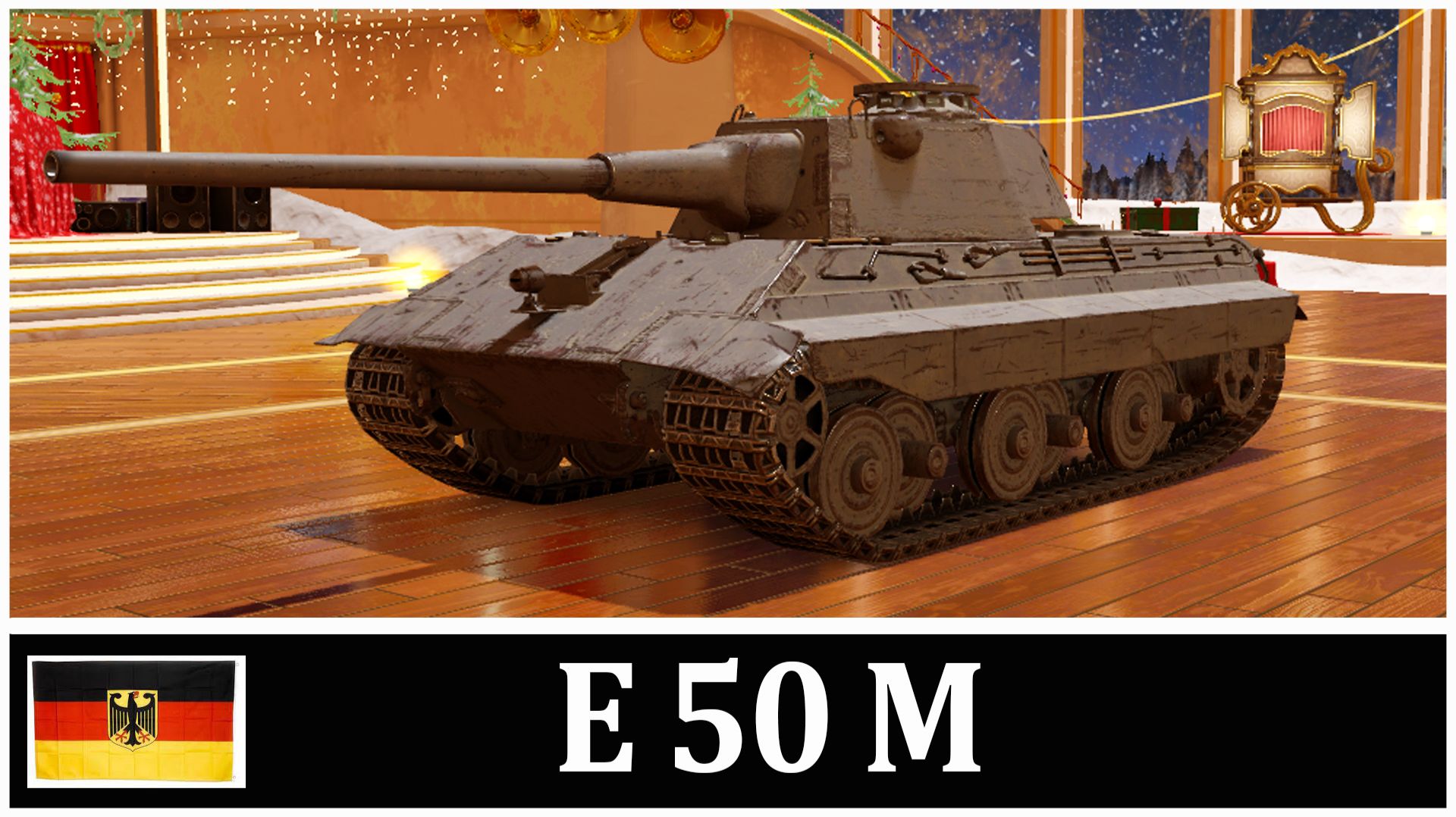 Качаю E 50 M. 9 уровень (E 50) в Tanks Blitz