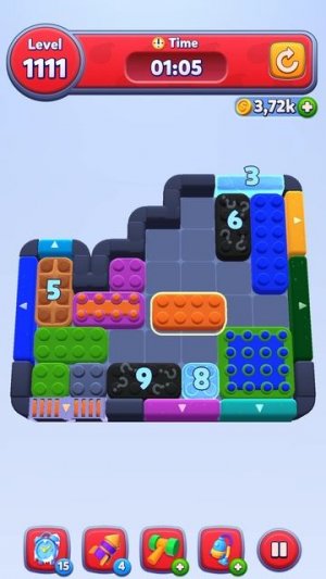 Color Block Jam 1111 Уровень