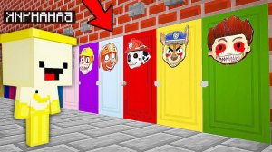 ВЫБЕРИ ПРАВИЛЬНЫЙ ПОРТАЛ ЧТО БЫ ВЫЖИТЬ - РАЙДЕР, КРЕПЫШ В ЩЕНЯЧЕМ ПАТРУЛЕ В МАЙНКРАФТ