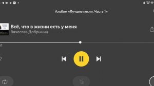 Вячеслав Добрынин всё что есть у меня