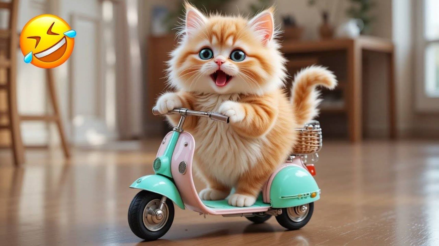 Смешные кошки-коты 2025 😸Лучшие приколы с кошками😸 Кошки😸 Животные- Смешное видео! смотреть онлайн