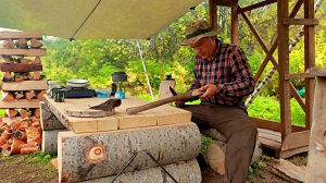 ОДИН в ТАЙГЕ! ЗАГОТОВИЛ МЕДЬ ВЕСЫ 1920 Года. РАЗБИЛ ЛАГЕРЬ! ЧТО Я НАШЁЛ В ГЛУХОЙ ТАЙГЕ