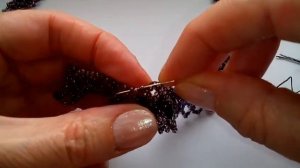 Роскошное колье из бисера и биконусов 💫