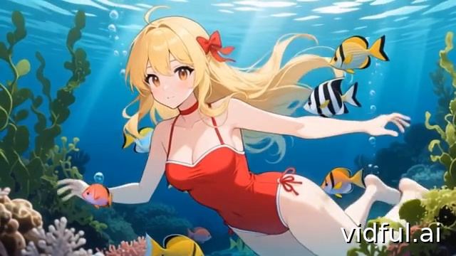 Блондинка под водой смотреть онлайн