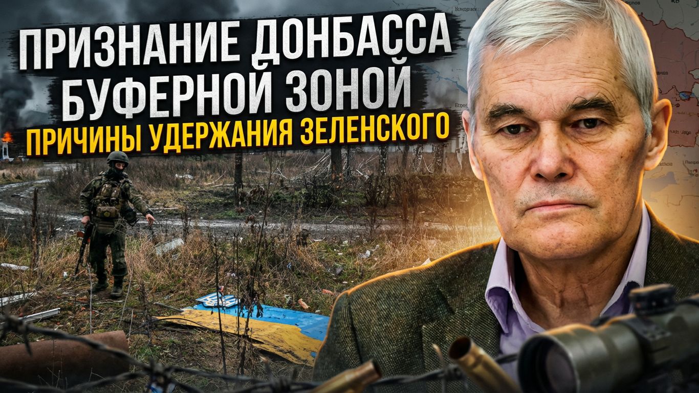 Константин Сивков | Признание Донбасса буферной зоной. Причины удержания Зеленского смотреть онлайн
