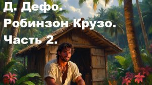 Д. Дэфо. Робинзон Крузо. Часть 2. Аудиокнига.