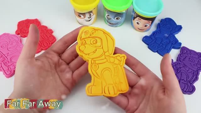 Щенячий патруль из мягкого пластилина 😋 Для детей 🤩 смотреть онлайн