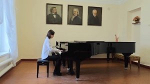 А.Кобылянский. Октавный этюд.