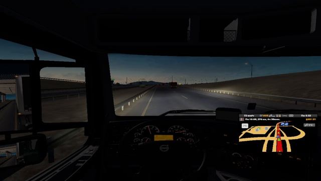 26) American Truck Simulator Динамит (17т) (1075ми) 438ми Санта-Мария (CA) - Ратон (NM)