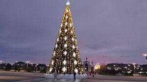 Рождественская ёлка в Крещенском парке  Анапа 14 декабря 2025