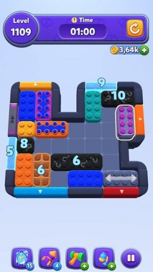 Color Block Jam 1109 Уровень