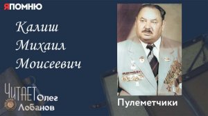 Калиш Михаил Моисеевич. Проект "Я помню" Артема Драбкина. Пулеметчики.