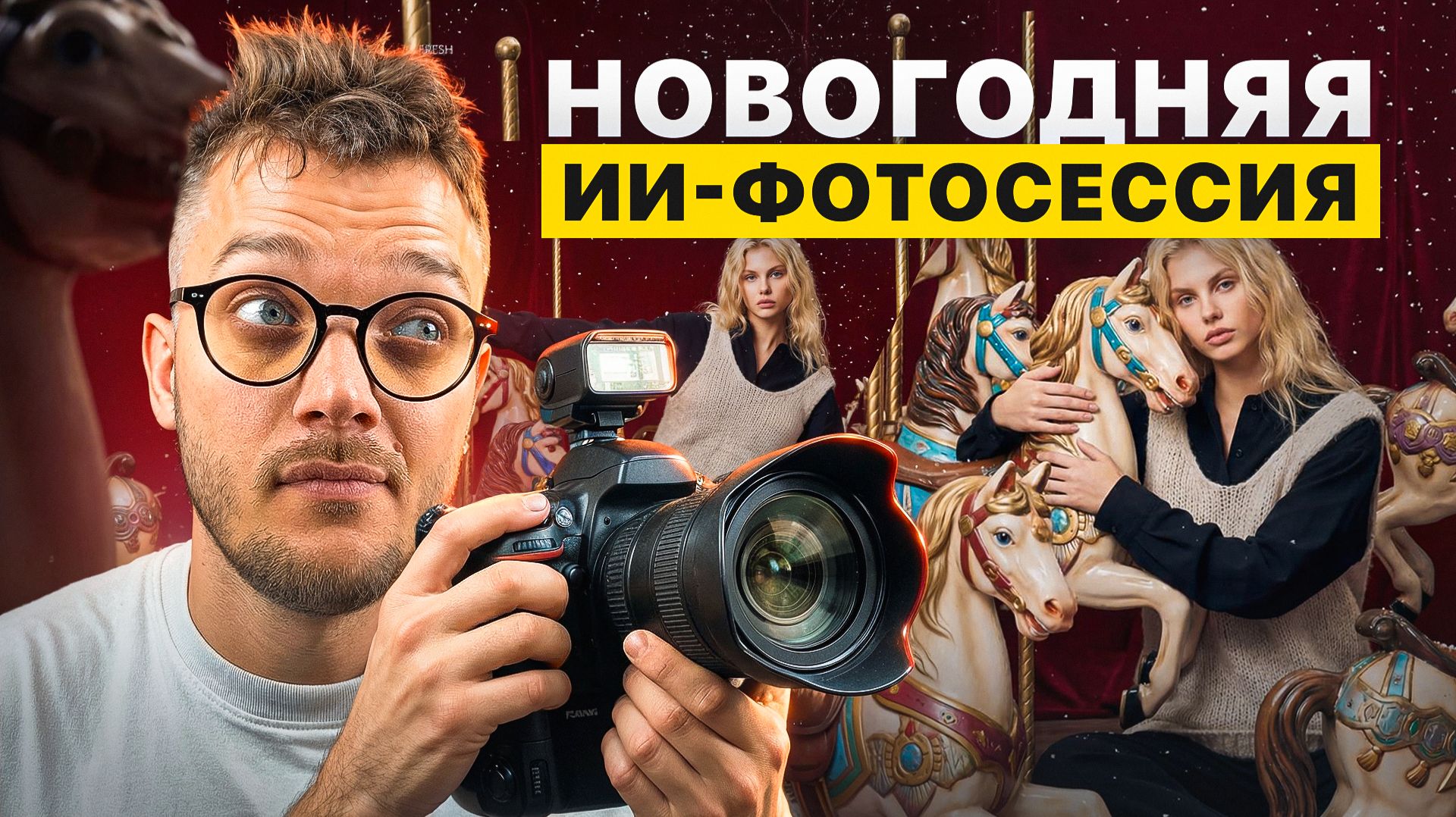 🎄 НОВОГОДНИЕ ПРОМТЫ ДЛЯ ИИ ФОТОСЕССИИ | Создай волшебные праздничные фото с помощью ИИ! смотреть онлайн