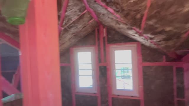 Самолеты на небом Пскова , что это было  ...  и прошедшая неделя по утеплению каркасного дома