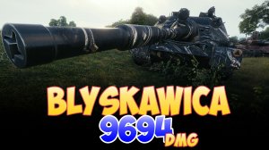 Blyskawica - 2 Фрагов 9.6K Урона • Мир Танков