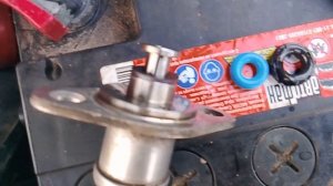 Замена уплотнительного кольца датчика давления топлива Mitsubishi