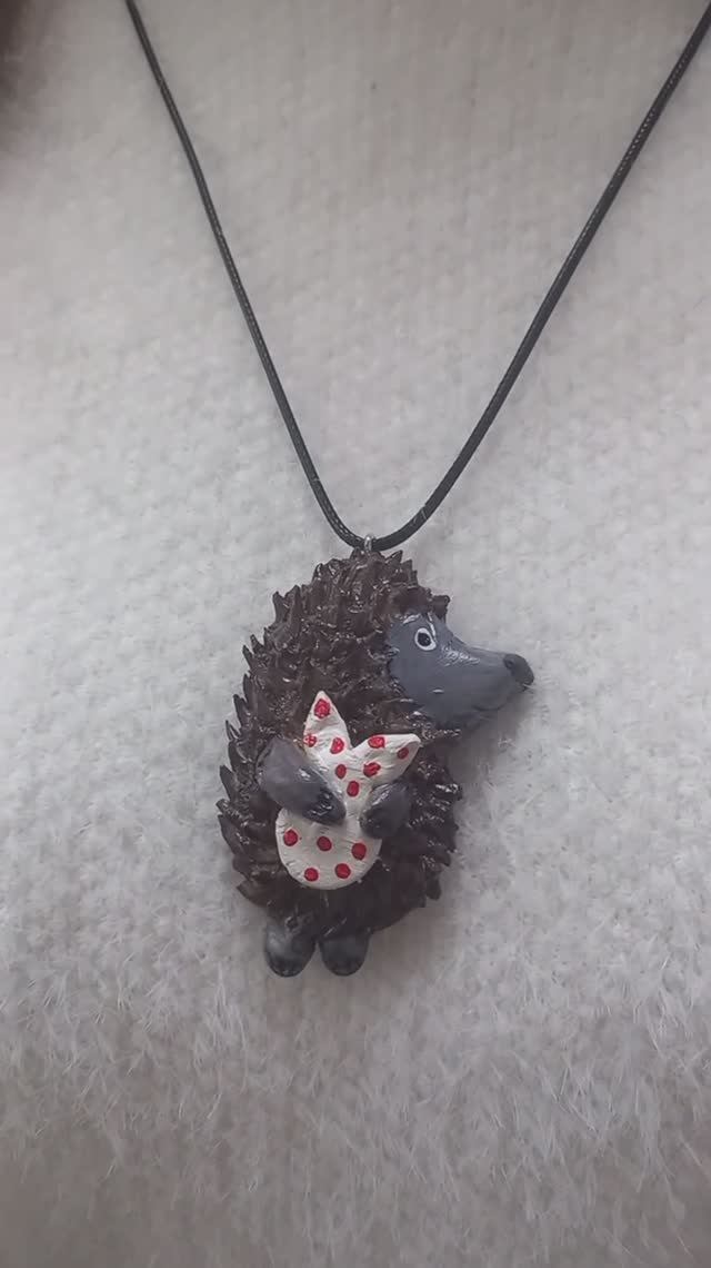 Ёжик в тумане из солёного теста смотреть онлайн