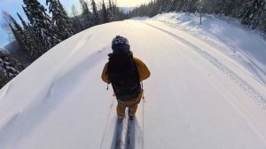 Шерегеш: самый красивый фрирайд маршрут о котором мало кто знает. Подходит для сноуборда и лыж.