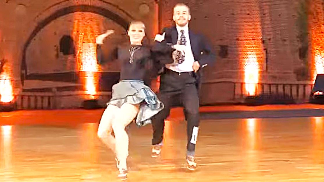 Чемпионат Северных стран, 1-е место 2018 года - Сондре и Таня. #Танцы смотреть онлайн