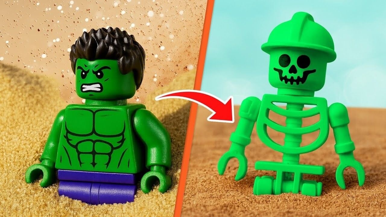 Я построил ЛУЧШИЕ мехи Marvel из LEGO🕷️ смотреть онлайн