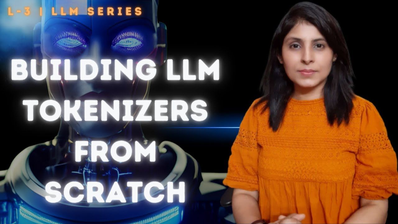 L-3 LLM Tokenizers Explained BPE, SentencePiece, Pretrained vs Custom (Full Hands-On Guide) смотреть онлайн