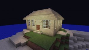 Как построить красивый дом в пустынном стиле в Майнкрафте
