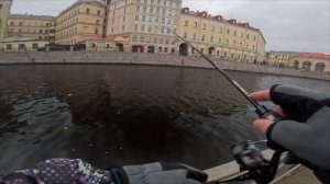#streetfishing Турнир по ловле окуня в центре Санкт-Петербурга!