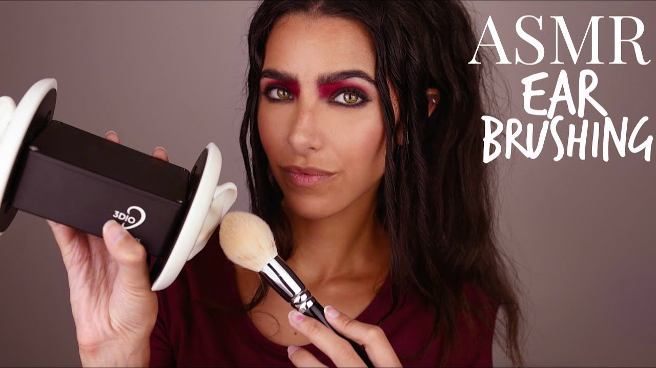 ASMR 3DIO Ear Brushing | BETTER 3DIO SOUNDS смотреть онлайн