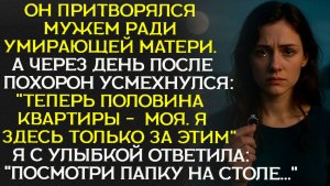 Притворялся МУЖЕМ для УМИРАЮЩЕЙ, чтобы получить КВАРТИРУ — но ошибся с... Слушать аудиорассказы