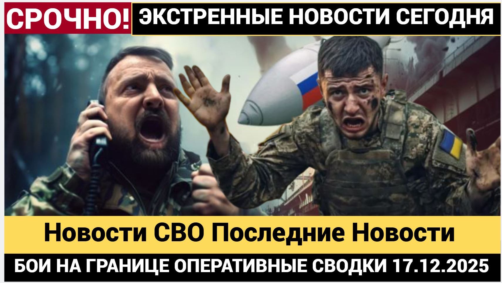 Бои на границе и сводки СВО, 17 декабря Новости СВО Последние Новости, 17 Декабря смотреть онлайн