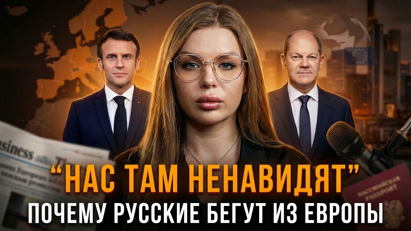“НАС ТАМ НЕНАВИДЯТ”. Почему русские бегут из Европы | Юта-София Васильевская смотреть онлайн