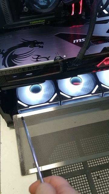 Шик и изврат фильтрации в корпусе MSI MAG Pano 100R PZ. Зачем нейлоновый фильтр наверху, а в низу Г? смотреть онлайн